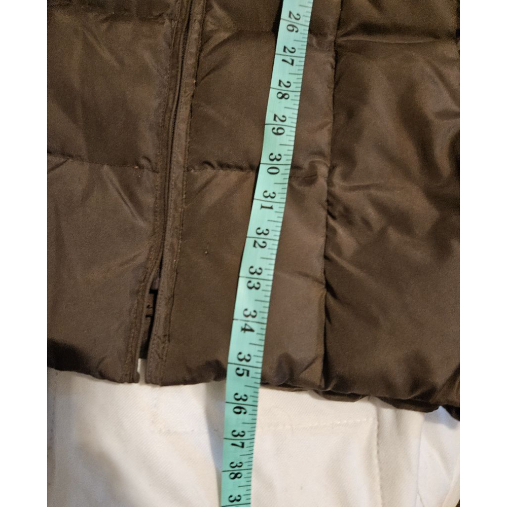 Michael Kors Puffer Down Coat Jacket Women's Size Large Brown Long - Picture 12 of 12